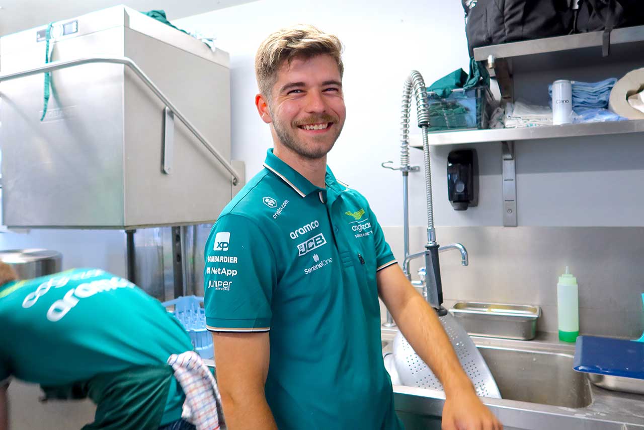 【F1ランチ探訪：アストンマーティン編】
