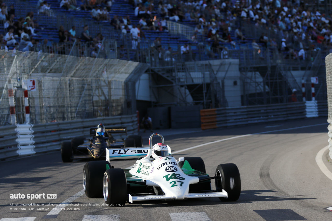 ロータス72でモナコ・ヒストリックGPに参戦した久保田克昭が2度目の栄冠。同グループ4位にニューウェイ