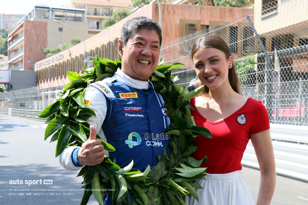 ロータス72でモナコ・ヒストリックGPに参戦した久保田克昭が2度目の栄冠。同グループ4位にニューウェイ