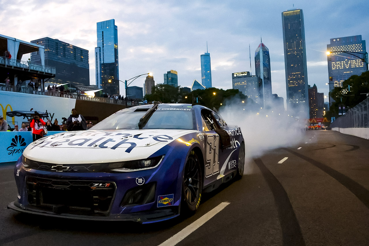 シカゴの市街地コースで開催された2023NASCARカップ・シリーズ第20戦