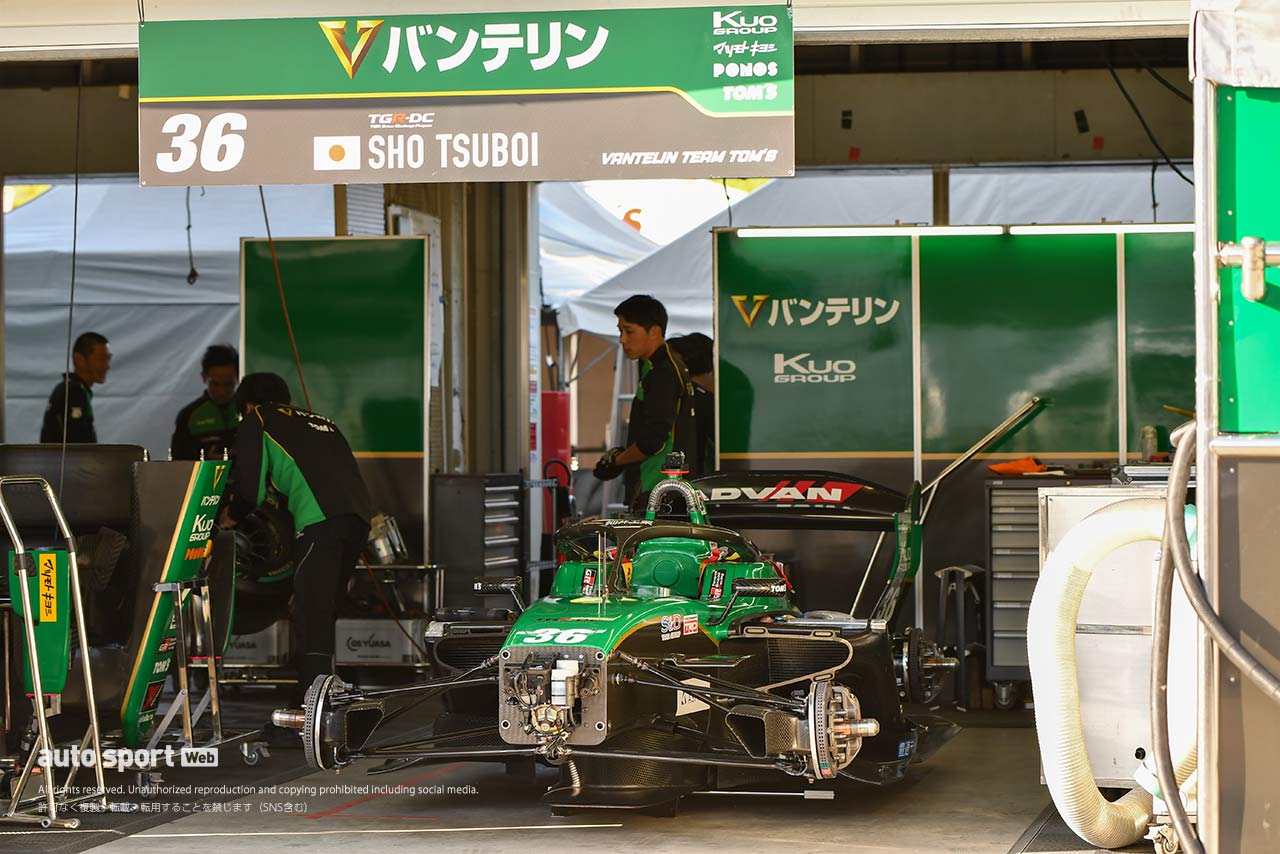 坪井翔（VANTELIN TEAM TOM’S）