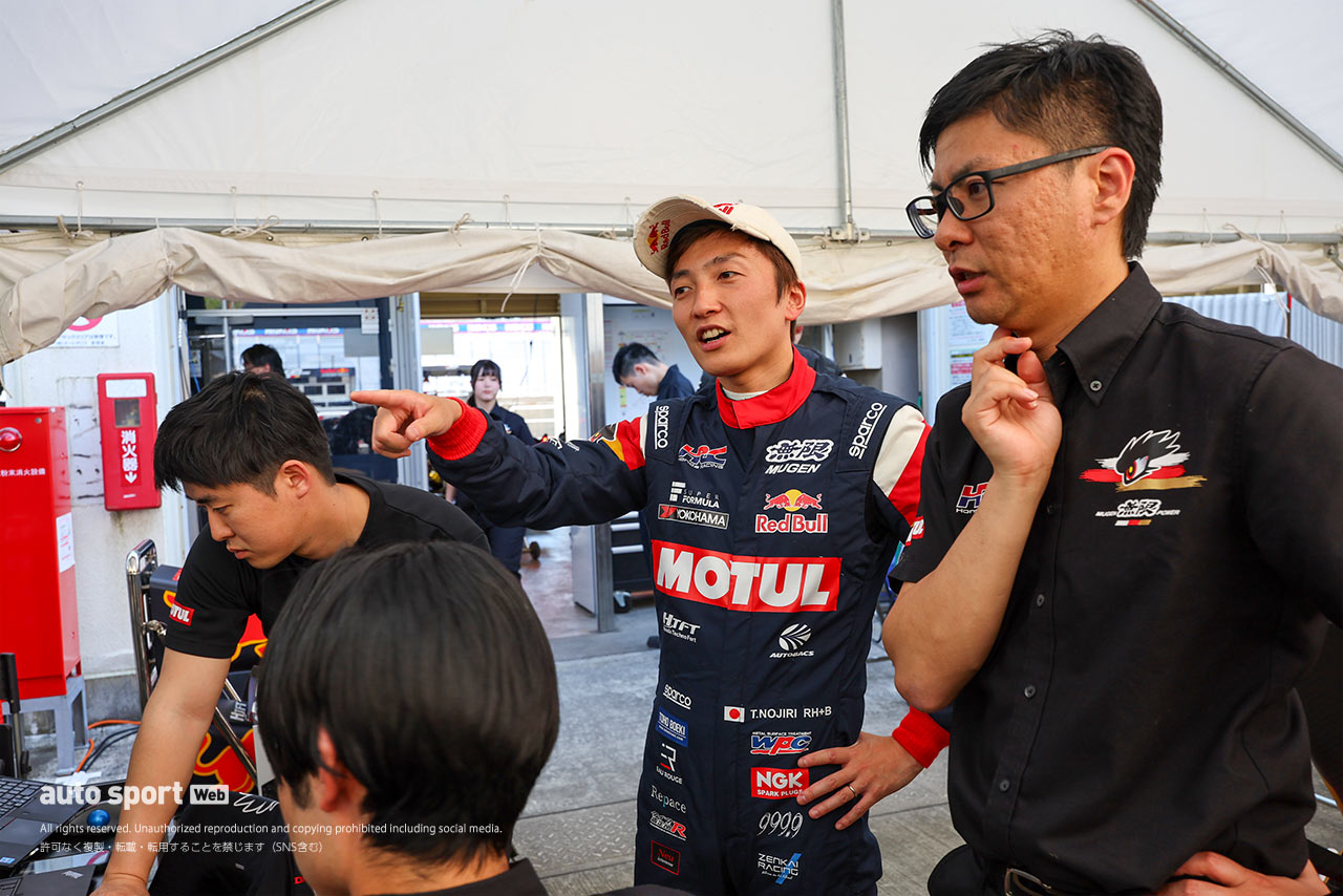 野尻智紀（TEAM MUGEN）