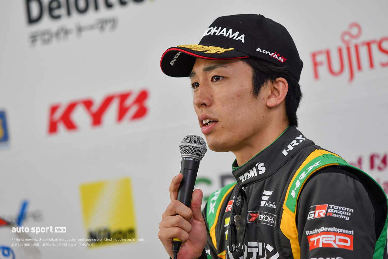 坪井翔（VANTELIN TEAM TOM’S）