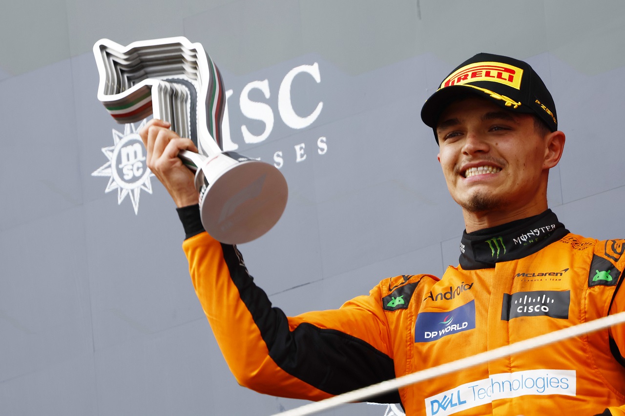 ランド・ノリス（マクラーレン）が2位