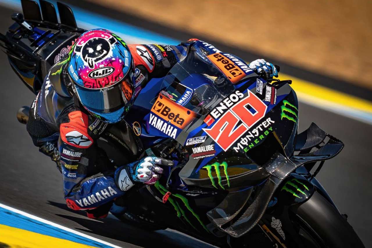 HJCヘルメット、クアルタラロの『ル・マン スペシャル2024』を7月に発売／MotoGP