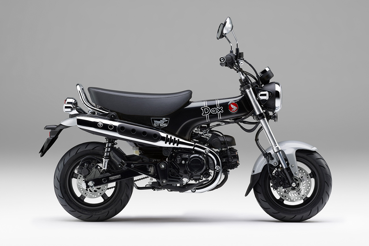 ホンダ、原付二種レジャーバイク『ダックス125』に落ち着いた“ブラック”を追加。2024年8月22日から発売