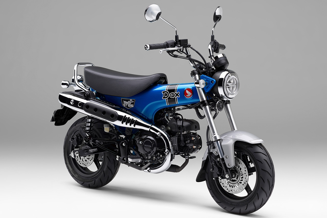 ホンダ、原付二種レジャーバイク『ダックス125』に落ち着いた“ブラック”を追加。2024年8月22日から発売