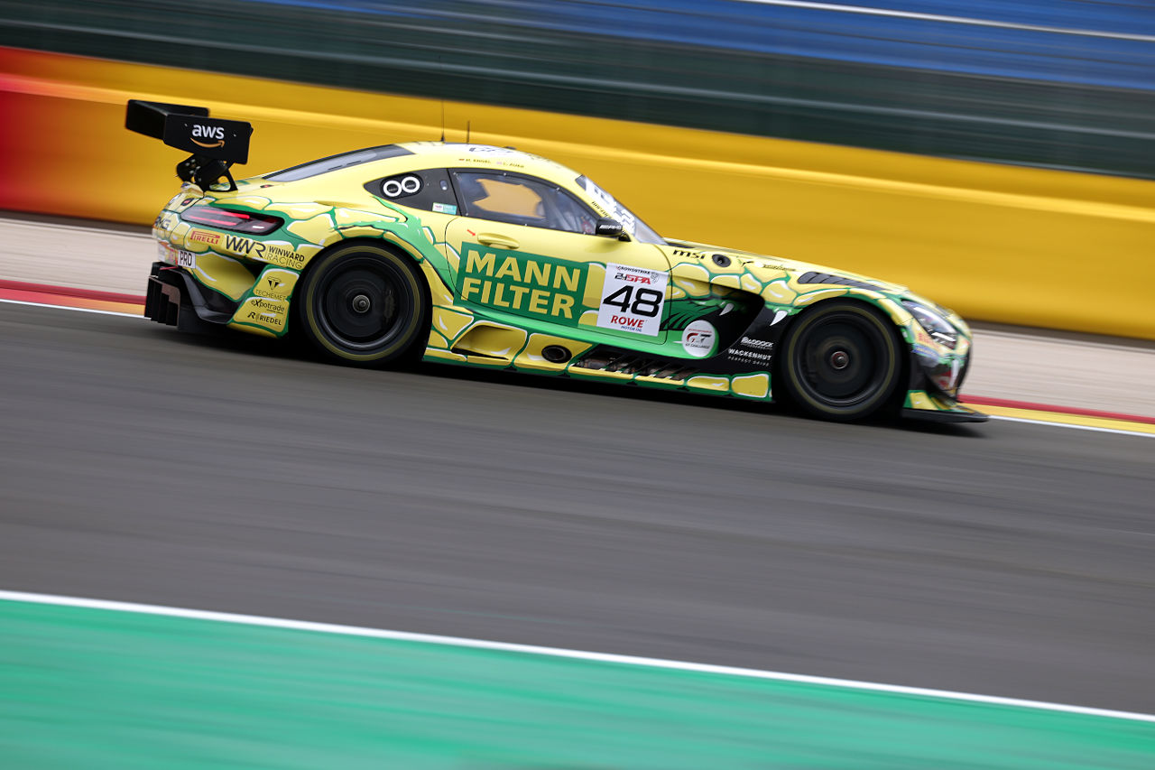 メルセデスAMG勢が上位にずらり。スパ24時間公式テスト、ゲットスピード2号車が最速マーク