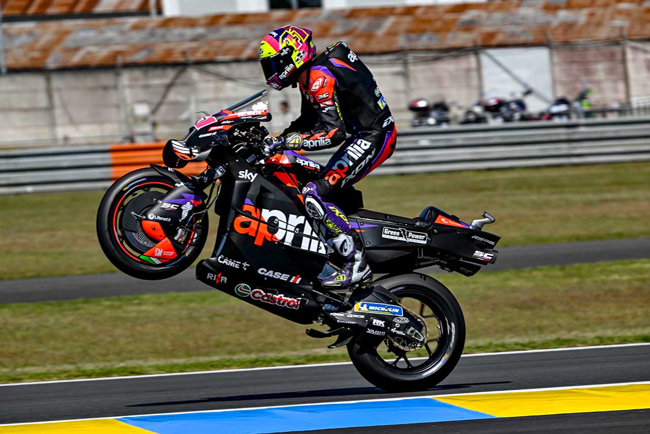 2024MotoGP：アレイシ・エスパルガロ（アプリリア・レーシング）