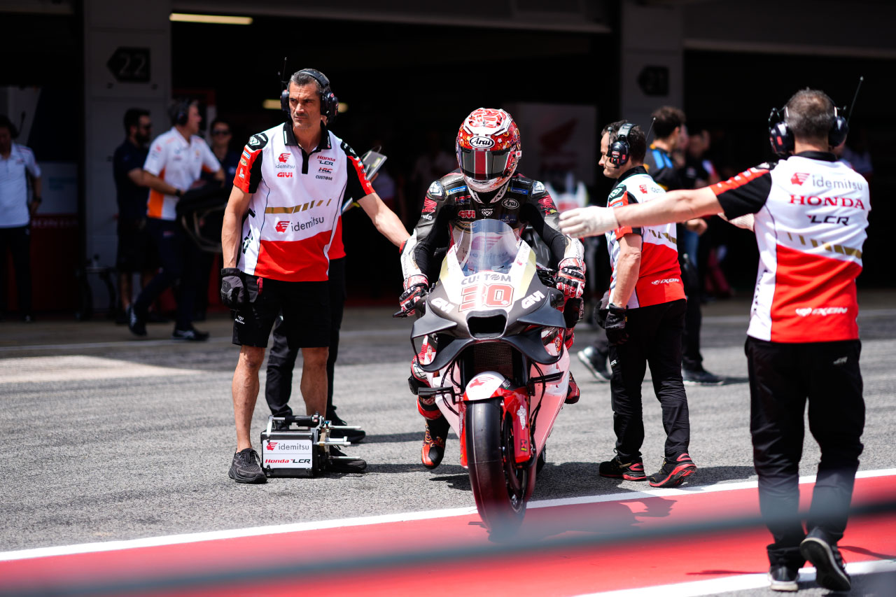 ホンダ：間近で感じたドゥカティの速さ。ザルコ「自分のペースにフラストレーション」／第6戦カタルーニャGP スプリント