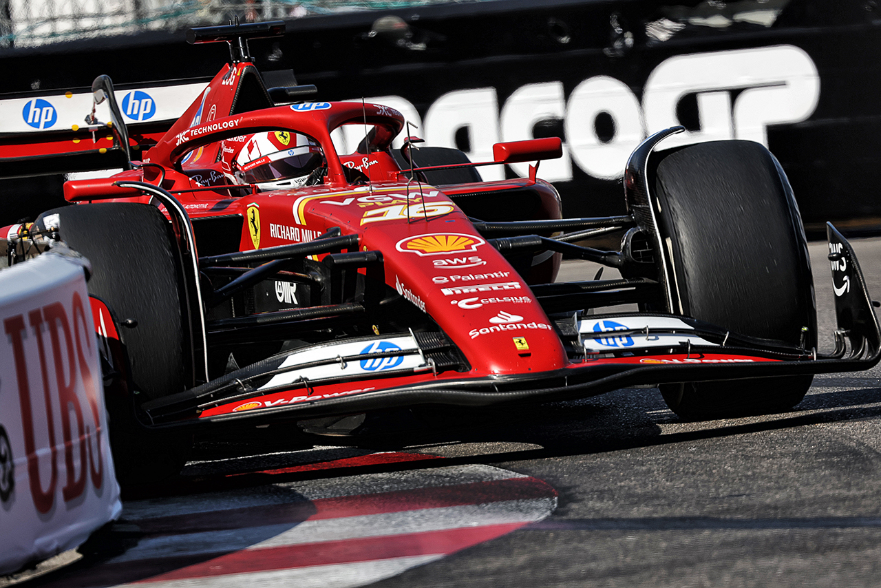 2024年F1第8戦モナコGP　シャルル・ルクレール（フェラーリ）