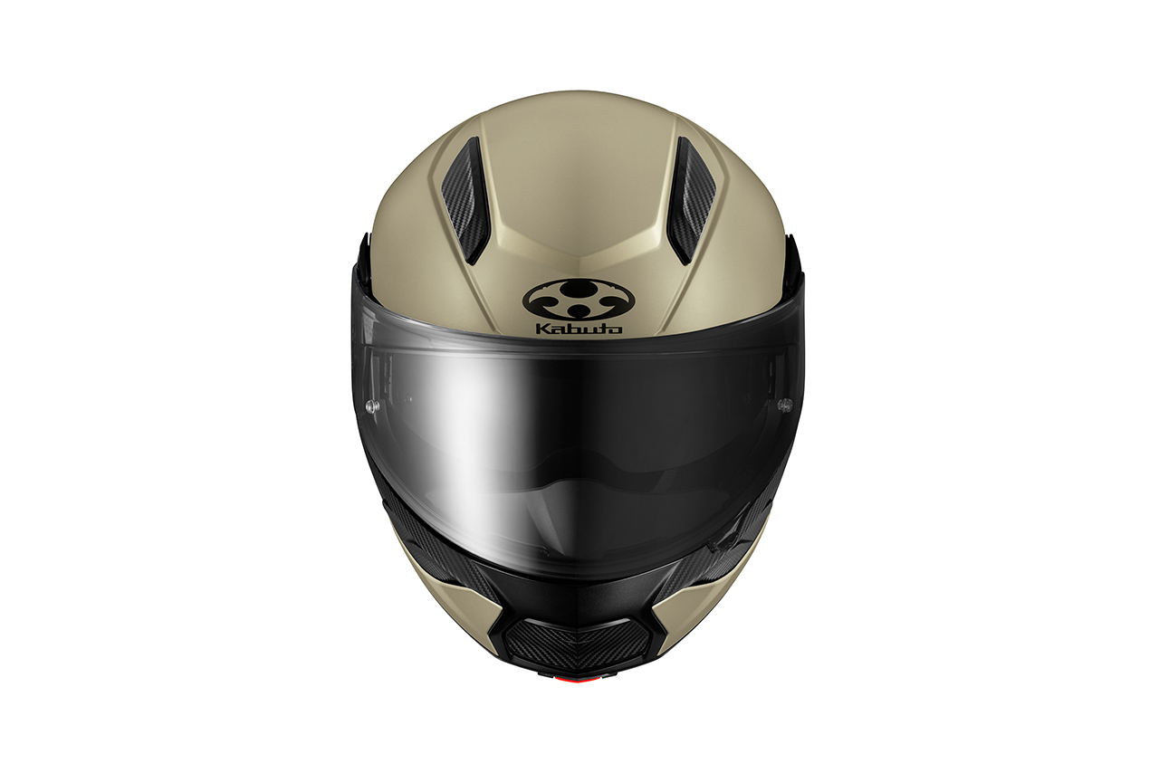 カブト、システムヘルメット『RYUKI』に新色“フラットコヨーテ”を追加。2024年5月下旬に発売