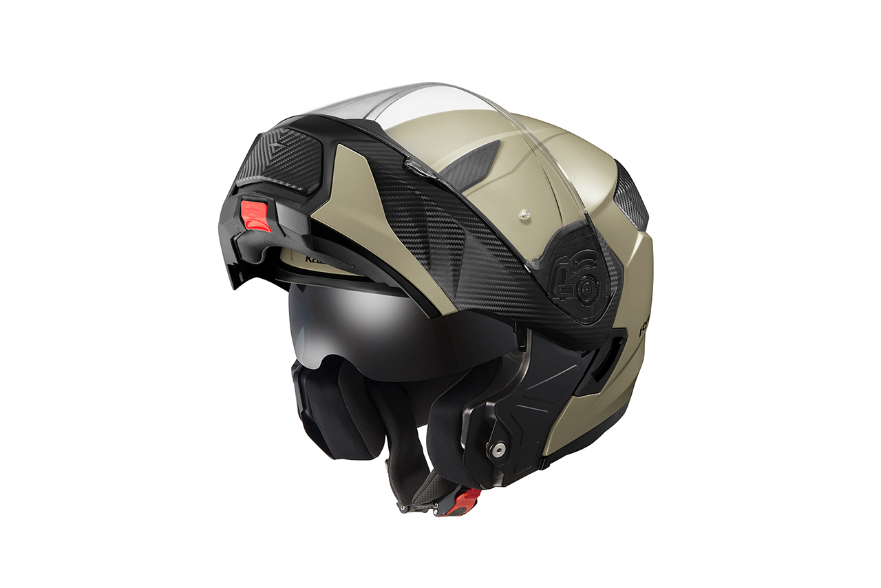 カブト、システムヘルメット『RYUKI』に新色“フラットコヨーテ”を追加。2024年5月下旬に発売