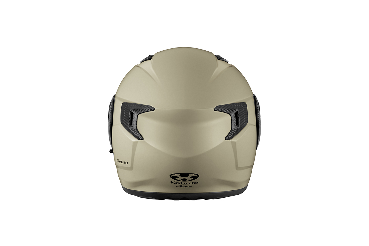 カブト、システムヘルメット『RYUKI』に新色“フラットコヨーテ”を追加。2024年5月下旬に発売