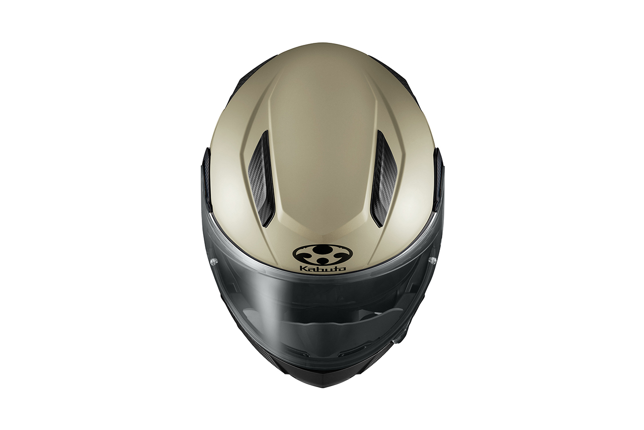 カブト、システムヘルメット『RYUKI』に新色“フラットコヨーテ”を追加。2024年5月下旬に発売