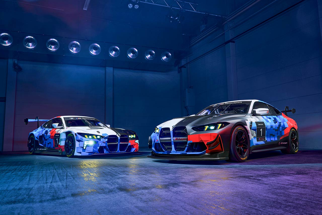 BMW M4 GT3エボとBMW M4 GT4エボ
