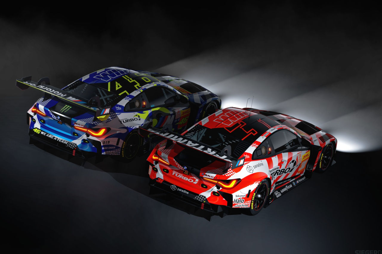 ロッシ駆る46号車BMWもお色直し。チームWRT、ル・マン24時間だけのスペシャルリバリーを公開