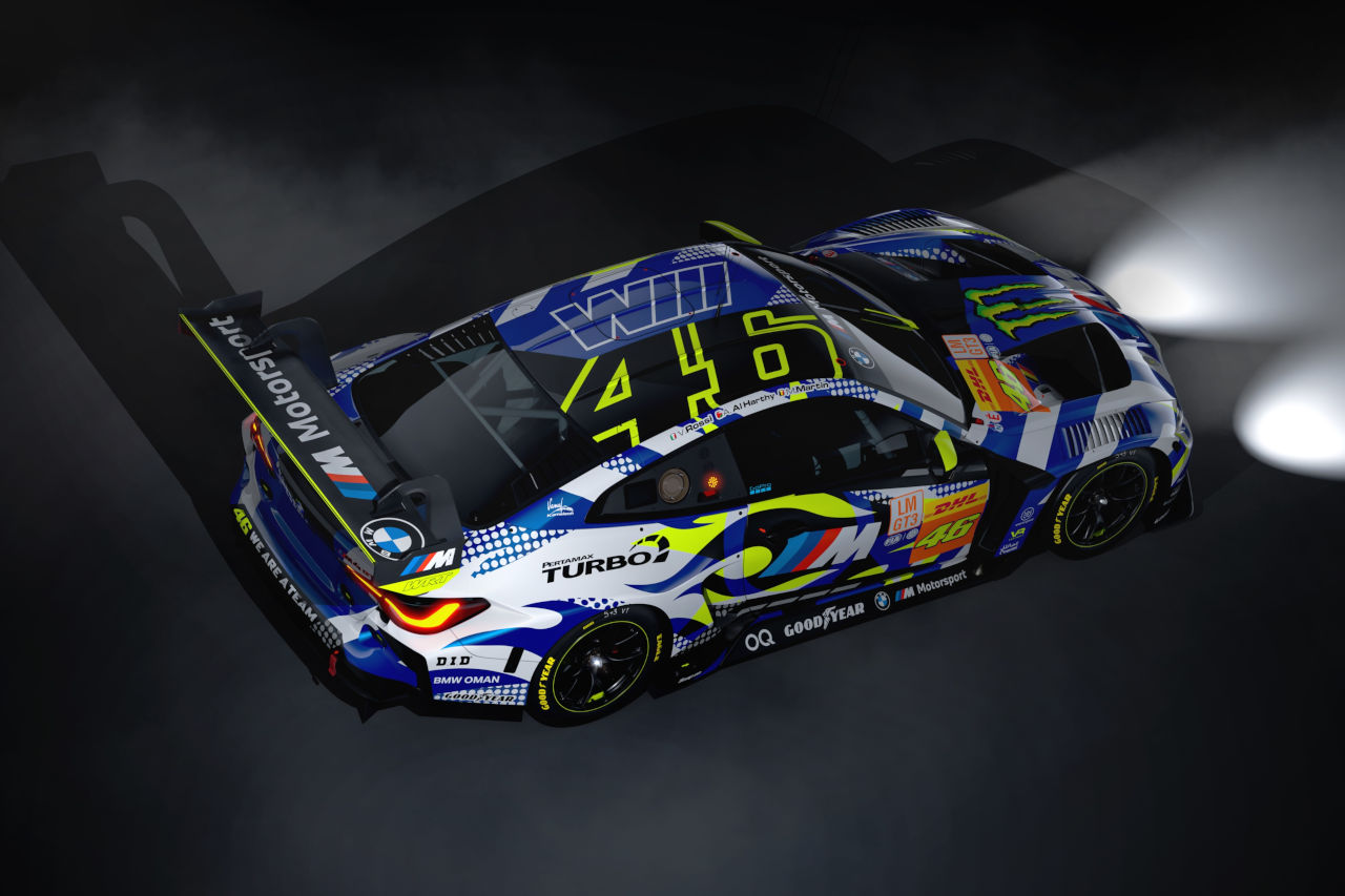 ロッシ駆る46号車BMWもお色直し。チームWRT、ル・マン24時間だけのスペシャルリバリーを公開