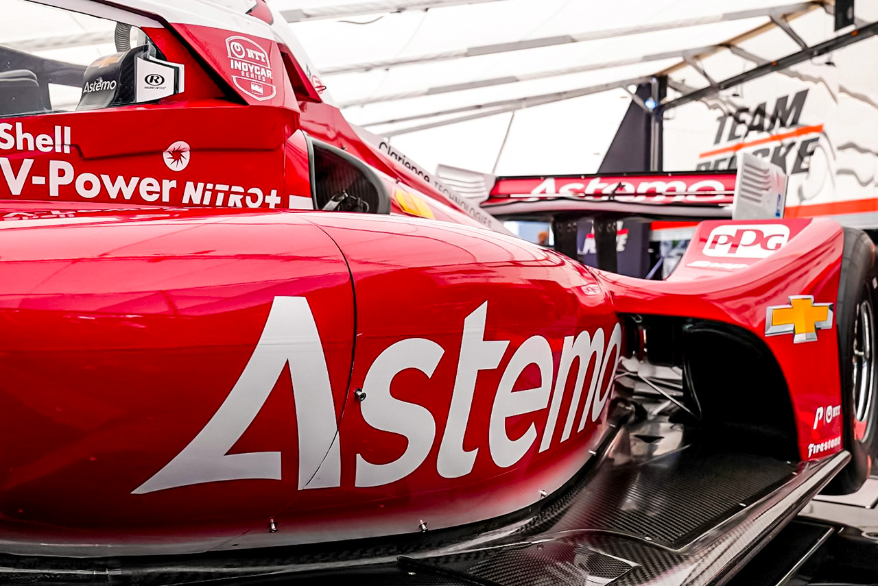 インディ500ウイナー×アステモレッド。チーム・ペンスキーがニューガーデン車の新リバリーを公開