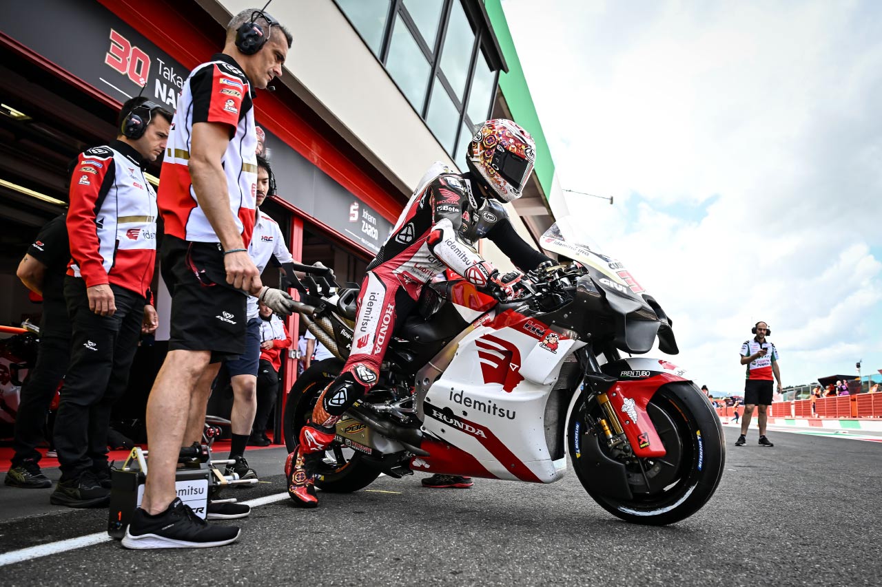 中上貴晶、ホンダ陣営首位発進。新型エアロは「特に最高速が良かった」／第7戦イタリアGP