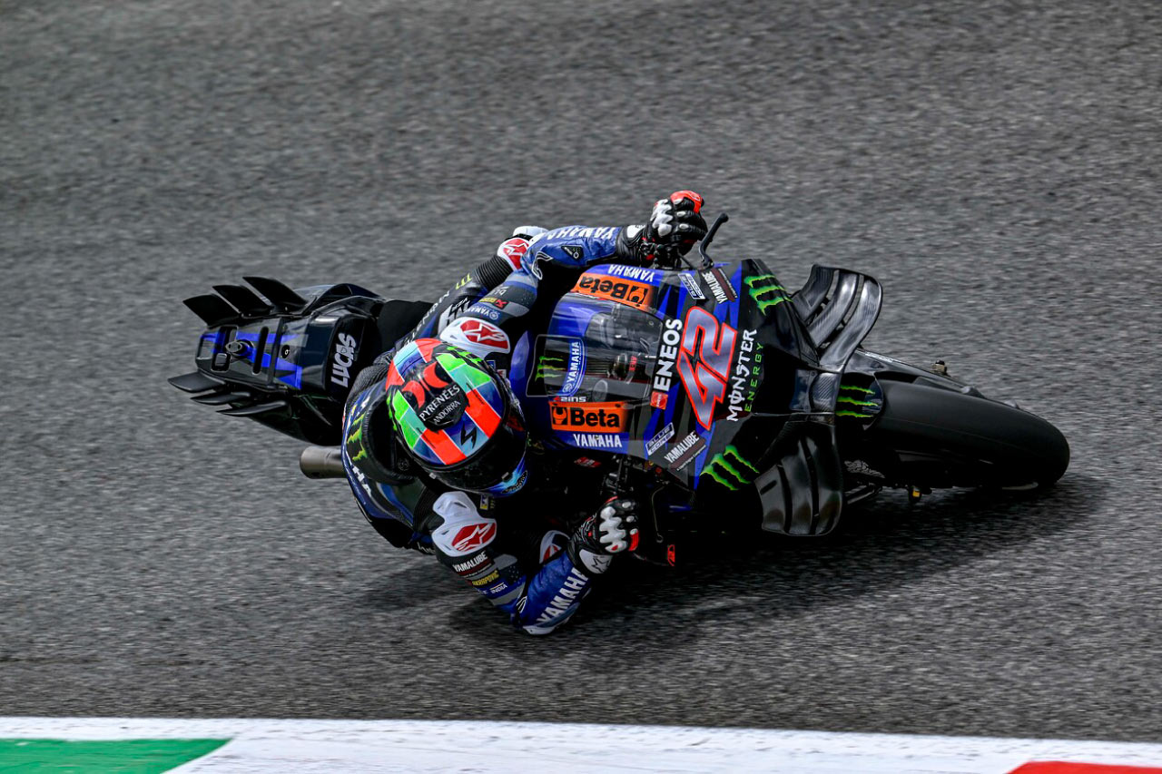 ヤマハ：リンス「信じられないタイム」で2番手獲得、クアルタラロも手応えありで11番手に／第7戦イタリアGP初日
