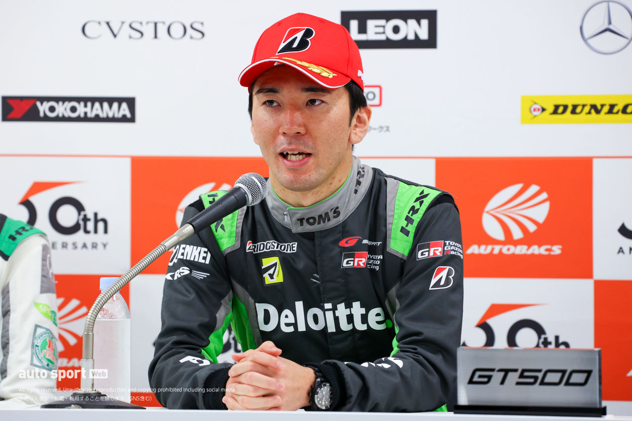 ジュリアーノ・アレジ「本当に最高な気持ち。美味しいものを全部いっぺんに食べているような幸せそのもの！」【スーパーGT第3戦GT500予選会見】