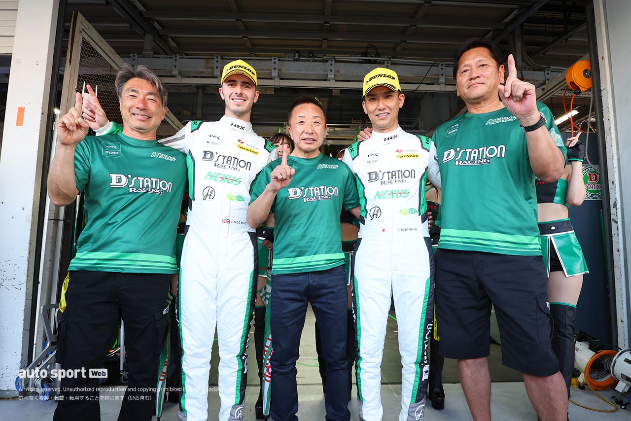 驚速D'station Vantage GT3、初ポールの秘訣はタイヤ、新型の能力、チームの対応力にあり