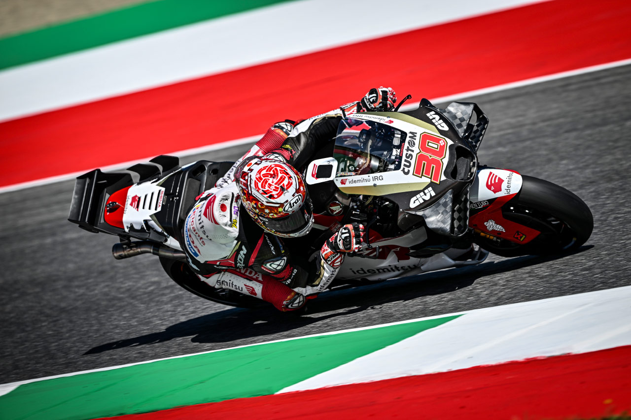 中上貴晶、追い上げる展開のスプリント「リアのグリップに苦戦」／第7戦イタリアGP