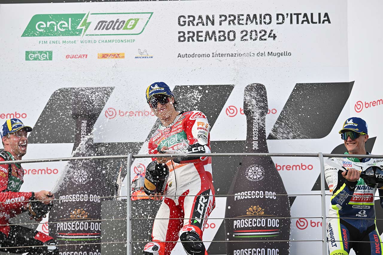 【順位結果】2024MotoE第4戦イタリア大会 レース1・2