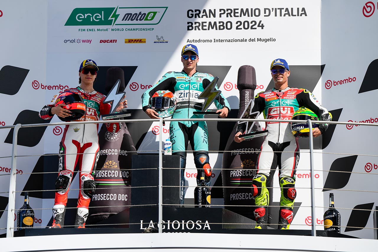 【順位結果】2024MotoE第4戦イタリア大会 レース1・2