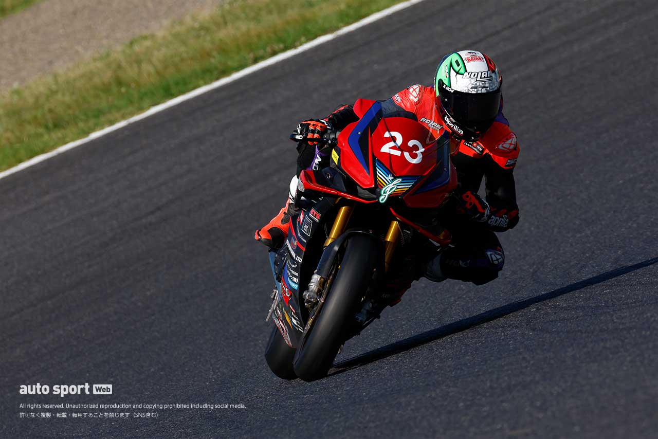 唯一アプリリアで挑むTeam TATARA aprilia。イタリア人ライダー擁して鈴鹿8耐2年連続SST表彰台を狙う