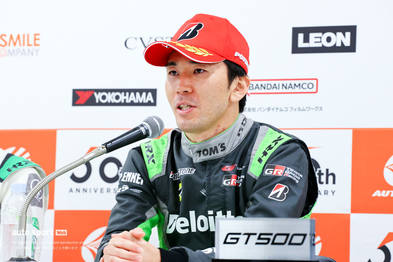 笹原右京（Deloitte TOM’S GR Supra）