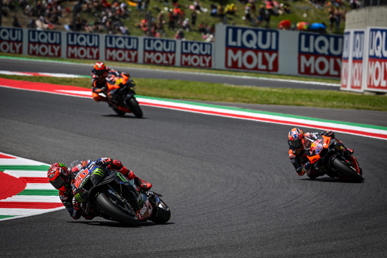 ヤマハ：失速のクアルタラロとリンス。低グリップと体への負担が影響／第7戦イタリアGP 決勝