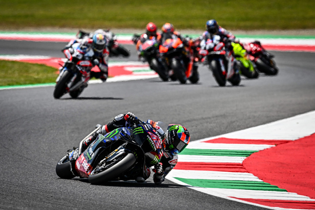 ヤマハ：失速のクアルタラロとリンス。低グリップと体への負担が影響／第7戦イタリアGP 決勝