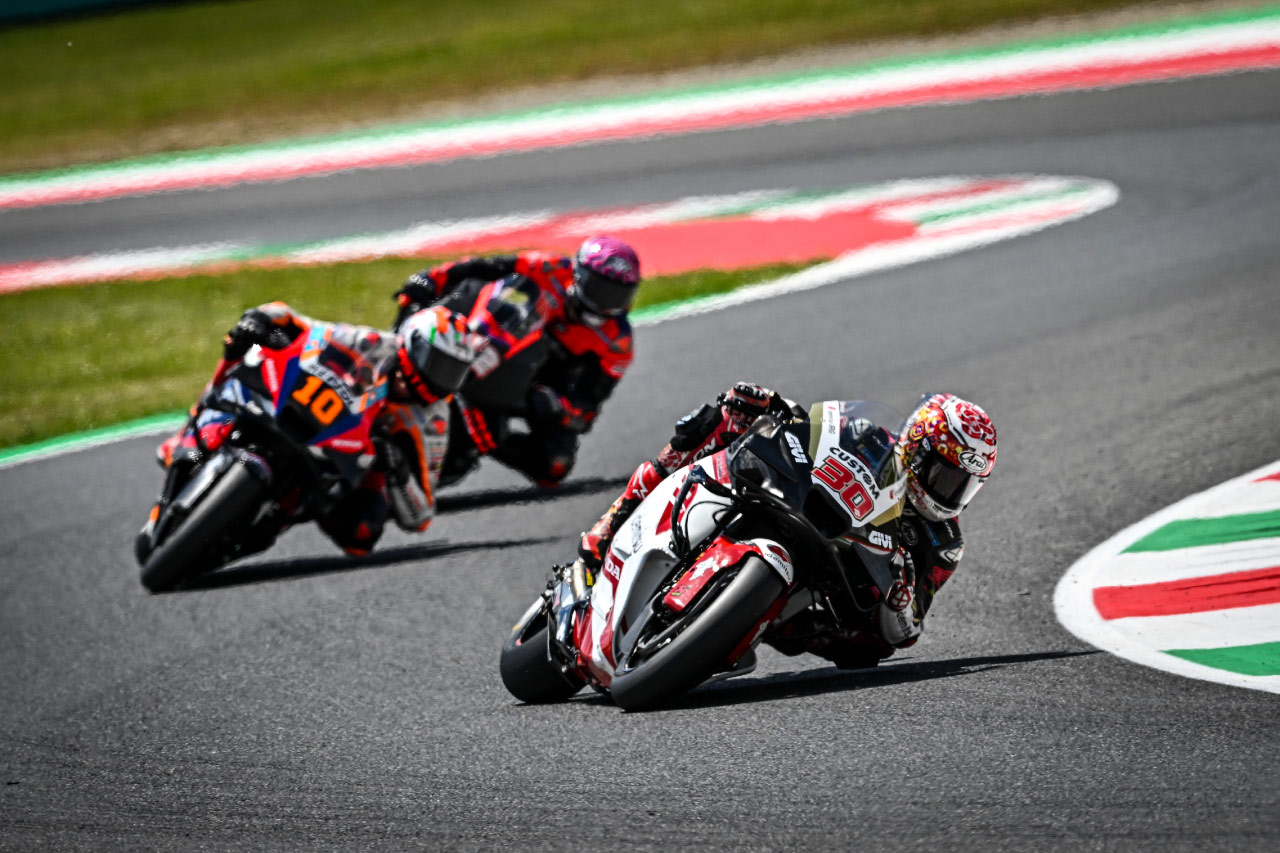 中上貴晶「フロントのフィーリングが完全ではなかった」決勝は転倒リタイア／第7戦イタリアGP