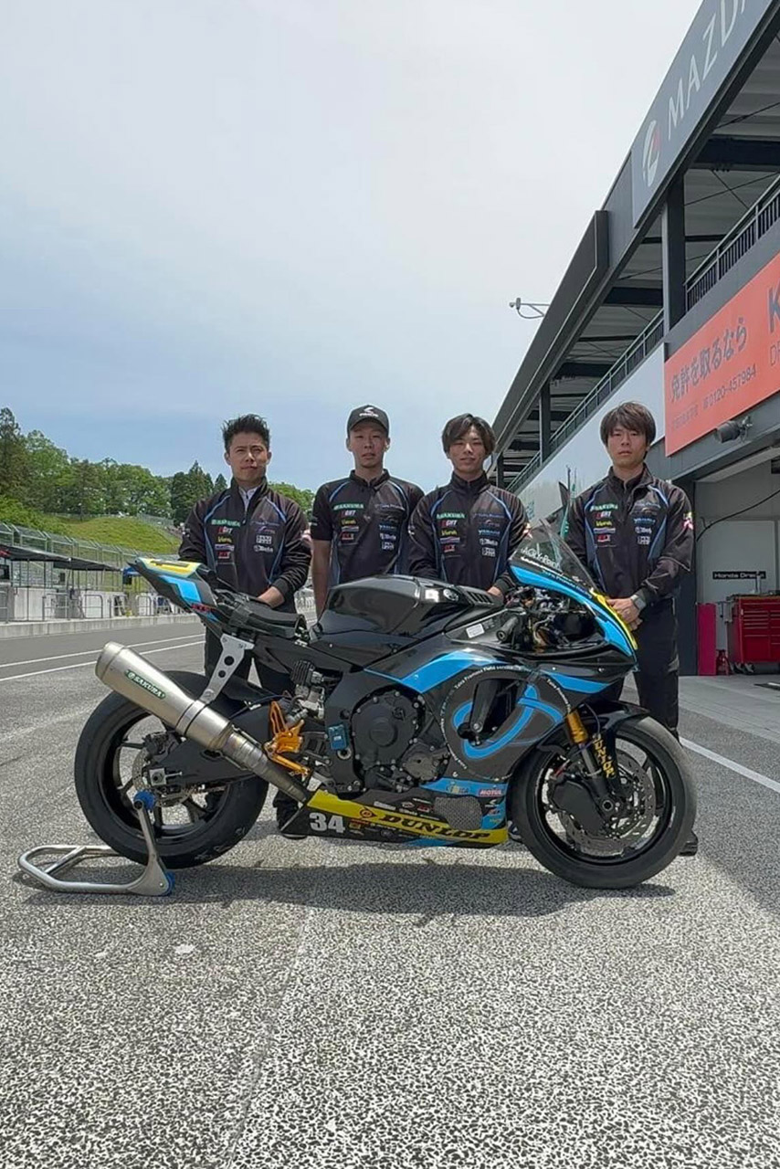 2024年鈴鹿8耐に参戦するTaira Promote Racing。ライダーは柴田義将、阿部恵斗、西村硝を起用