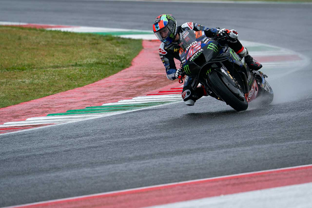 ウエットでKTMが上位に。ホンダは雨でも走行続行でマリーニが最多周回／MotoGPムジェロ公式テスト