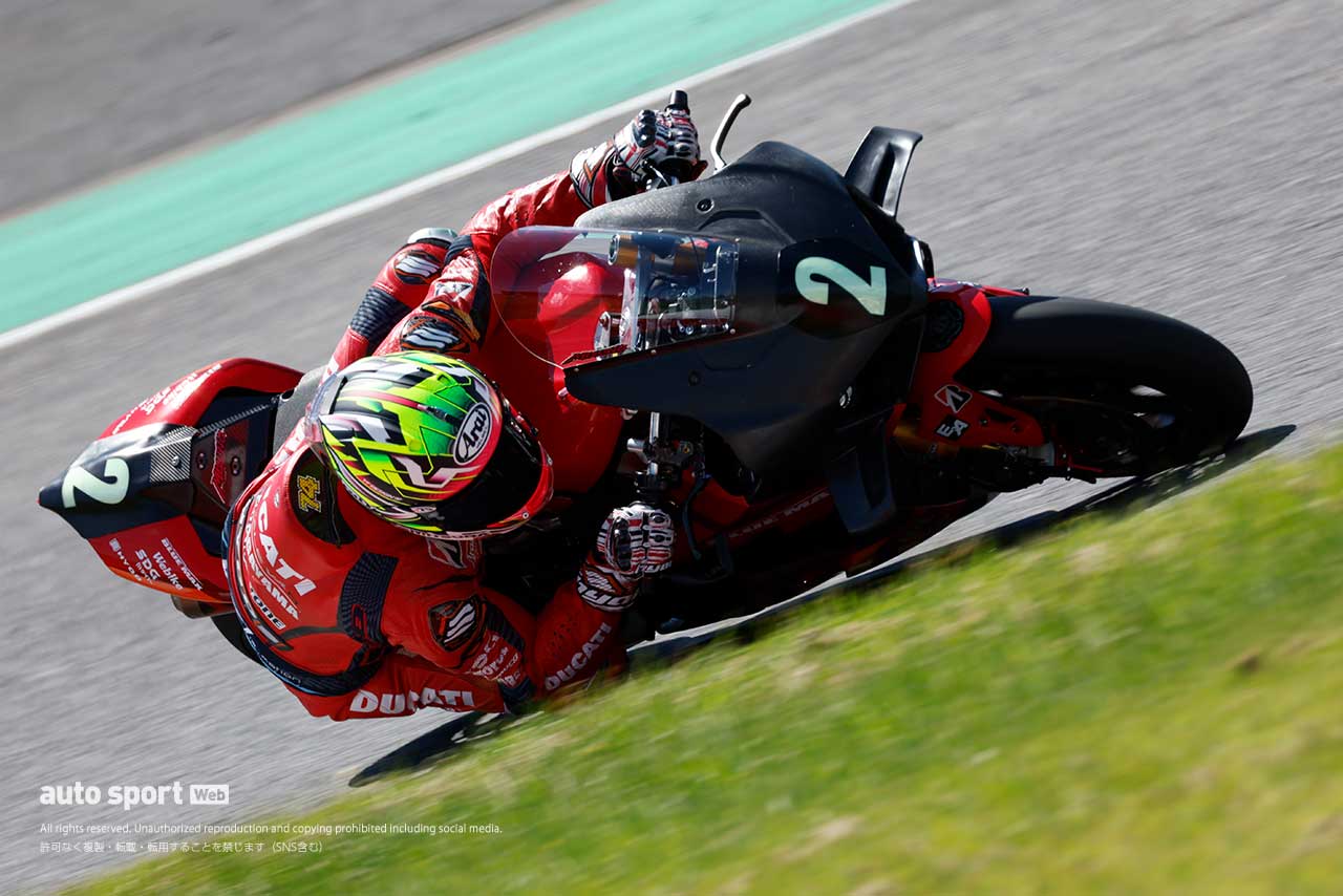 トップタイムは岡本裕生、鈴鹿8耐組では名越哲平。DUCATI Team KAGAYAMAは3人が走行／2024鈴鹿8耐合同テスト 1日目