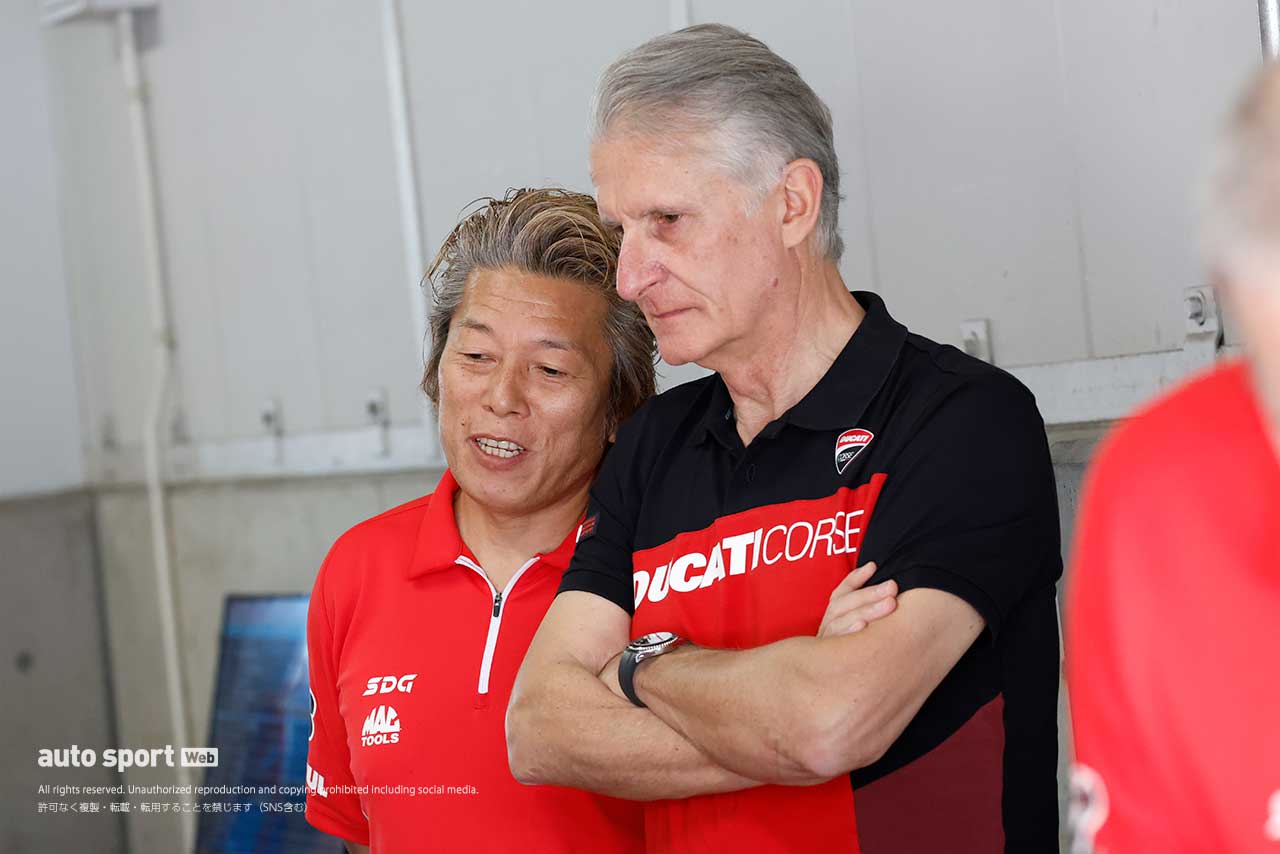 ドゥカティ水野涼がトップタイム。TOHO Racingの榎戸が3番手／2024鈴鹿8耐合同テスト 2日目