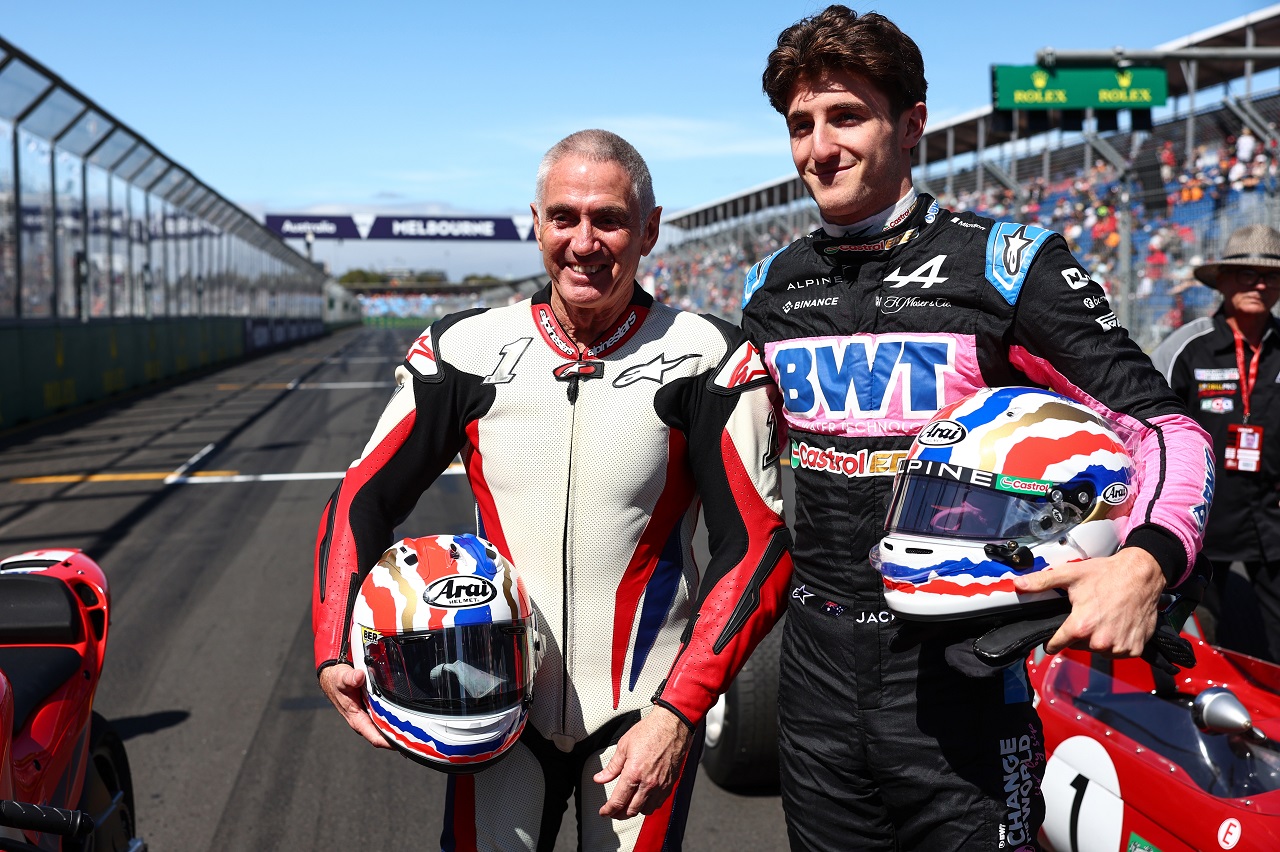 ジャック・ドゥーハン（アルピーヌ）と父ミック・ドゥーハン