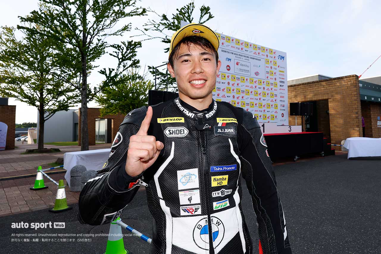 西村硝が大荒れのレースを制し、1000cc2戦目で初優勝を飾る／2024FIMアジアロード第3戦 日本ラウンド 土曜日
