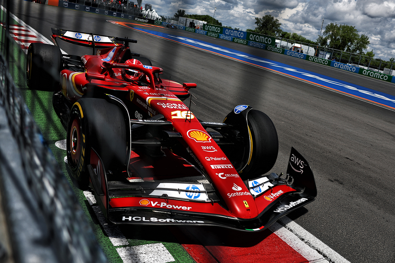 2024年F1第9戦カナダGP　シャルル・ルクレール（フェラーリ）