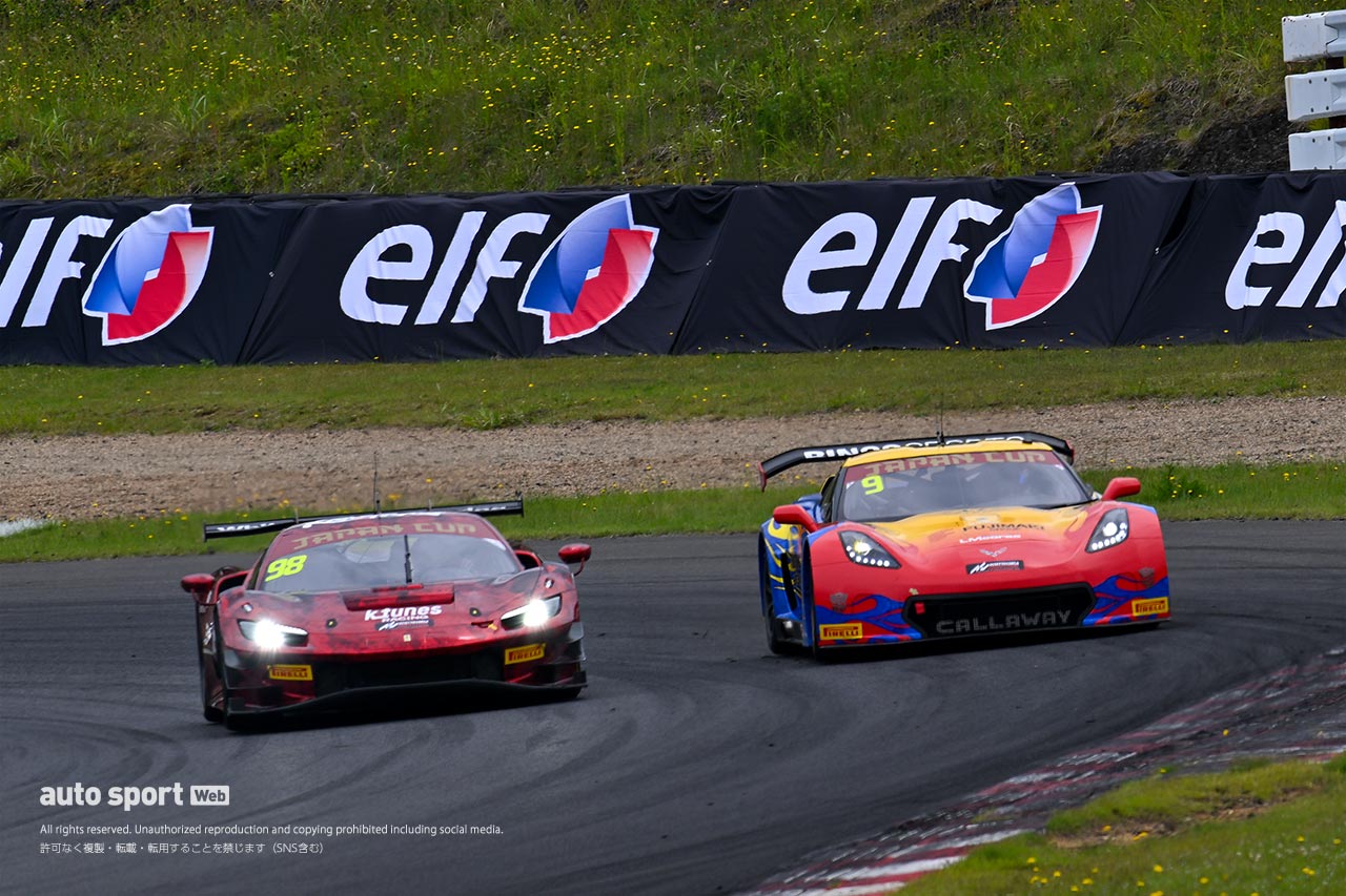 SROジャパンカップ第1ラウンドSUGOは武井真司／笹原右京組コルベットが連勝を飾る