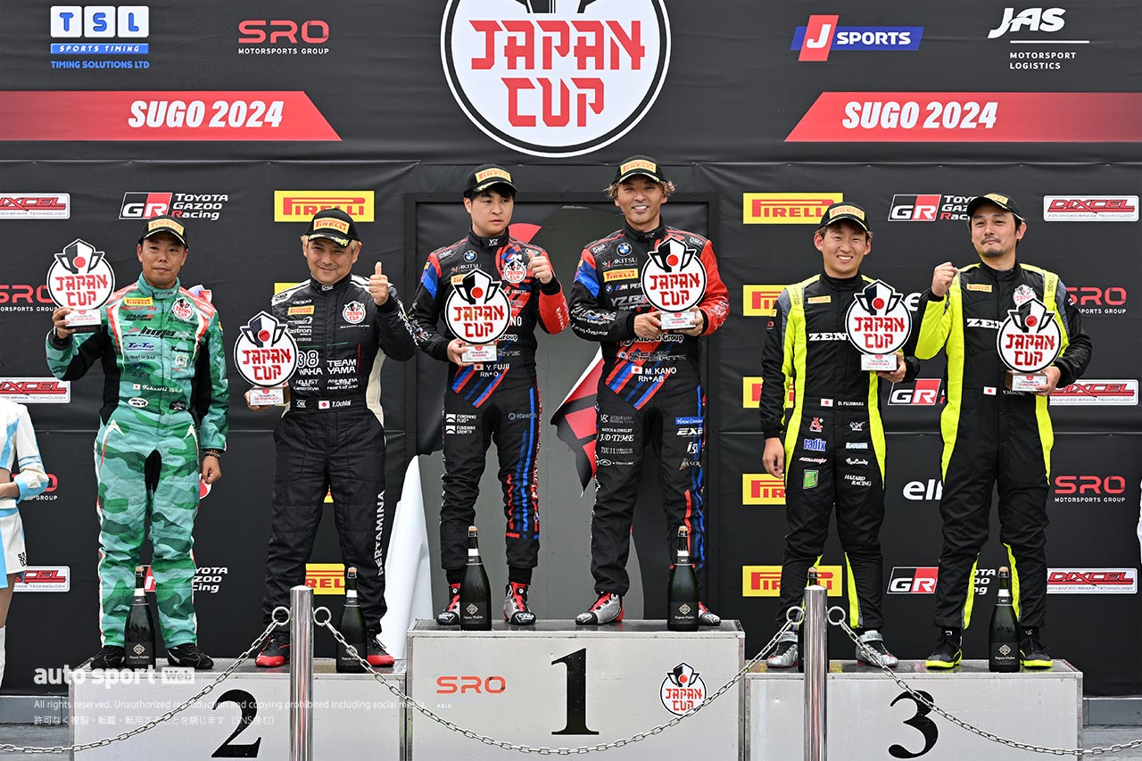 SROジャパンカップ第1ラウンドSUGOは武井真司／笹原右京組コルベットが連勝を飾る