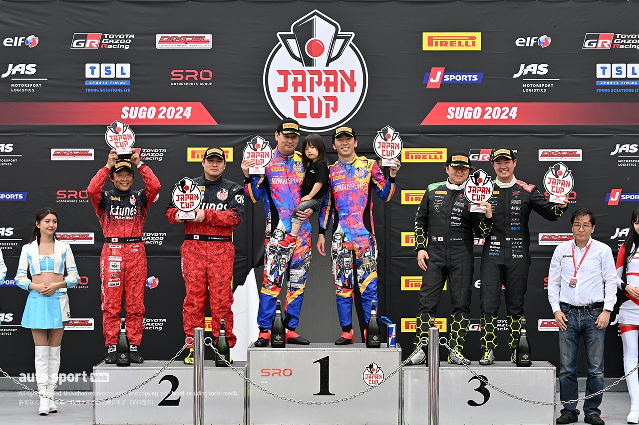 SROジャパンカップ第1ラウンドSUGOは武井真司／笹原右京組コルベットが連勝を飾る