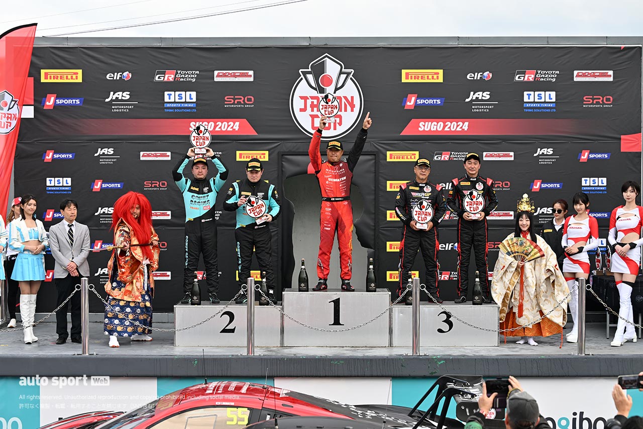 SROジャパンカップ第1ラウンドSUGOは武井真司／笹原右京組コルベットが連勝を飾る