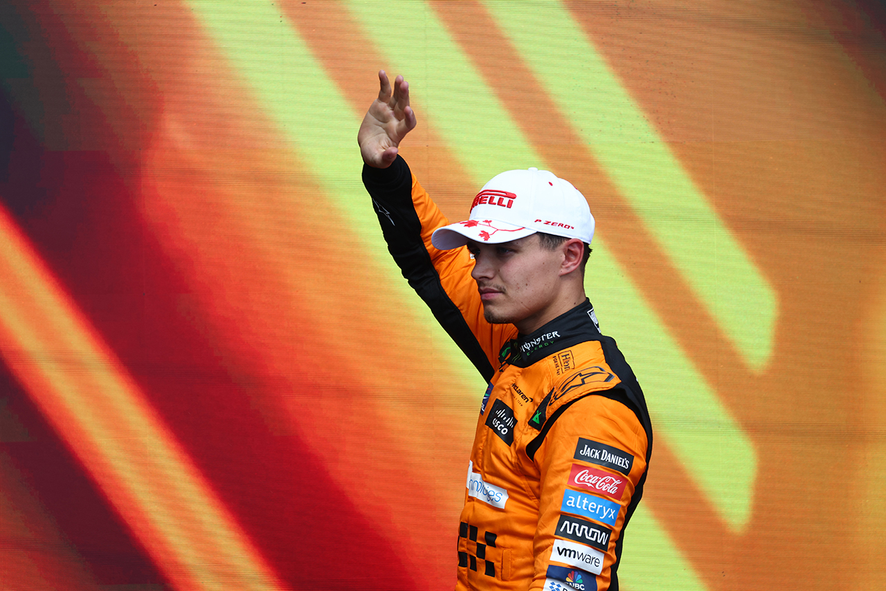 2024年F1第9戦カナダGP　ランド・ノリス（マクラーレン）