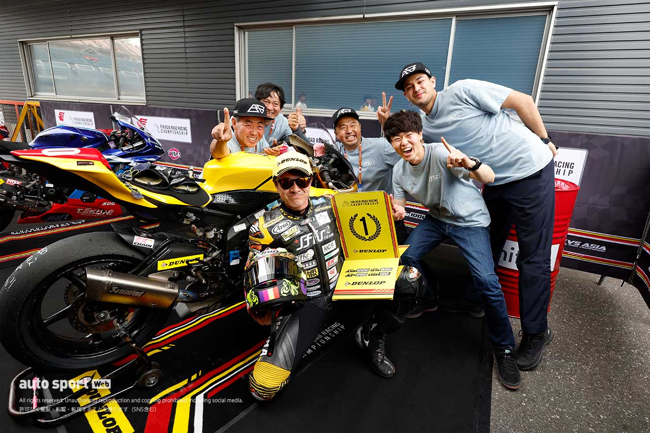 レース1のリベンジで國井勇輝がARRC初優勝。SS600は長尾が独走で初勝利／2024FIMアジアロード第3戦 日本ラウンド 日曜日