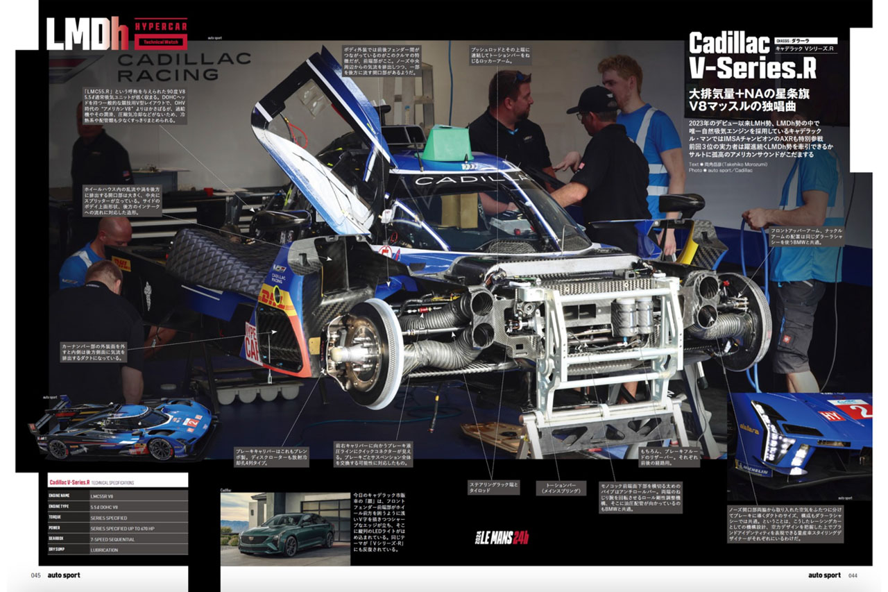 “らしさ“が現れるのは外⾒だけじゃない！？『今世紀最多』の⽴役者、LMDhを臓物から探る