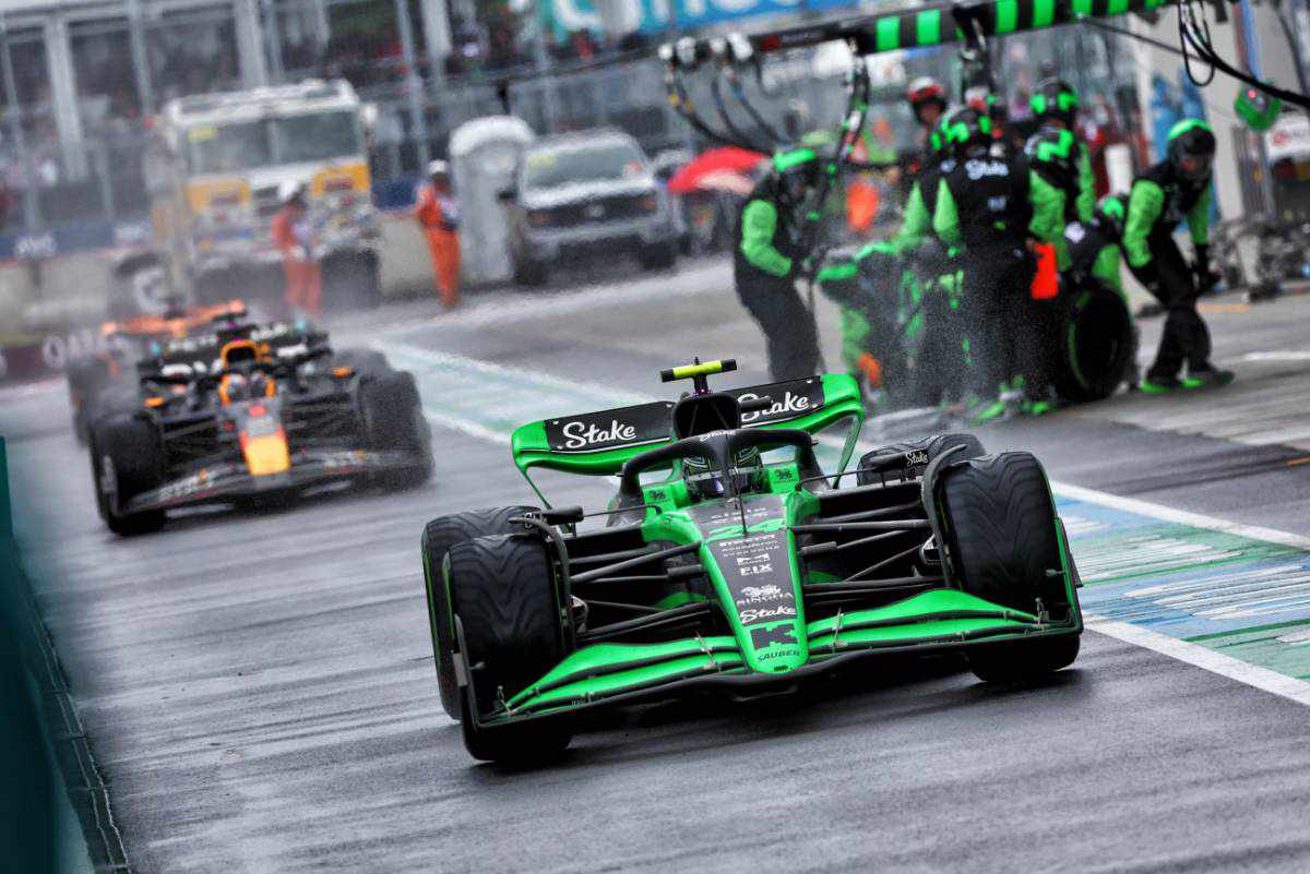 2024年F1第9戦カナダGP　周冠宇（キック・ザウバー）